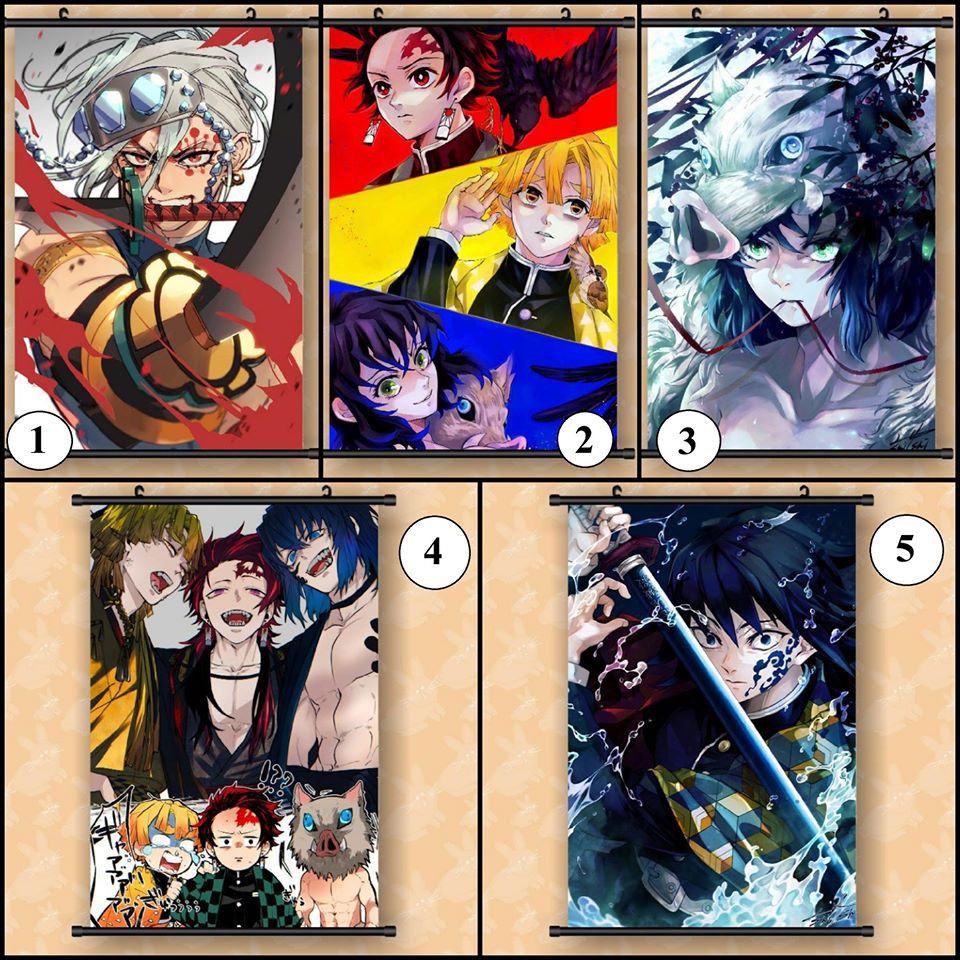 Tranh treo Kimetsu no Yaiba - Baystore