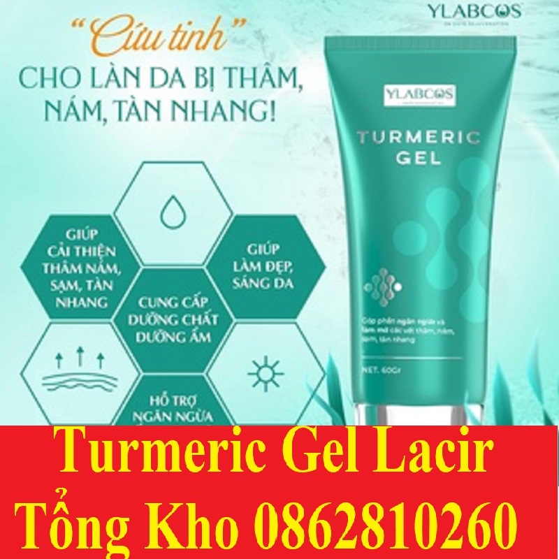 Gel nghệ giảm thâm turmeric gel Lamer Dr Lacir chính hãng drlacir