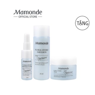 [HB GIFT] Bộ sản phẩm cấp nước cho da Mamonde Floral Hydro Kit