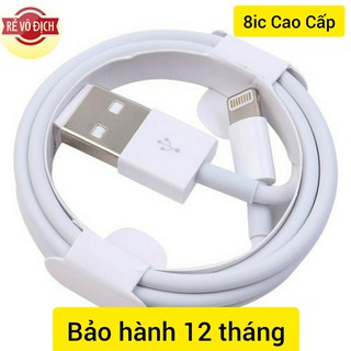 Cáp Sạc Iphone 8ic Zin Chip E75 Cao Cấp Sạc Siêu Nhanh
