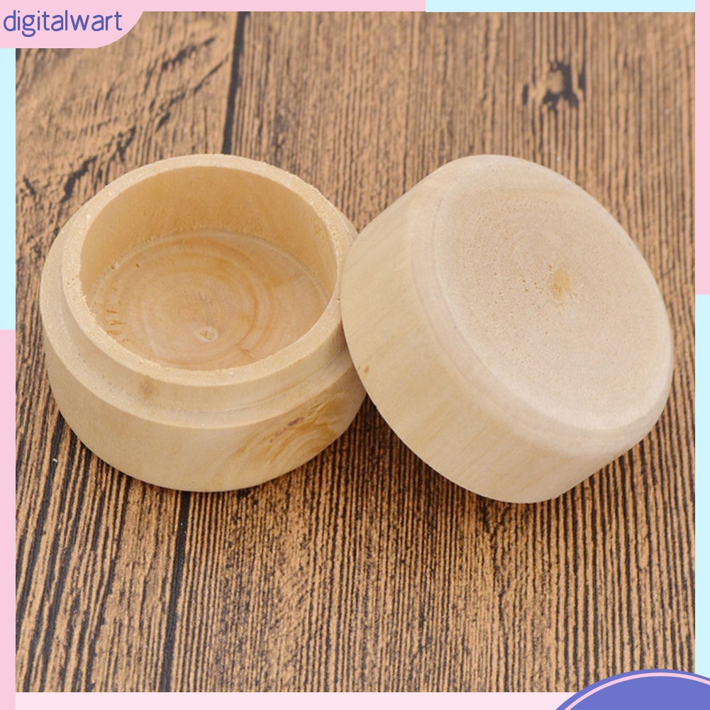 Hộp gỗ đựng trang sức hình tròn