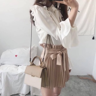 Sét váy+ áo sơ mi tiểu thư