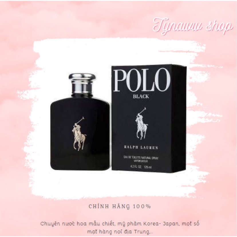 ꋖ Nước hoa dùng thử Ralph Lauren Polo Black 𝐓𝐲𝐧𝐚𝐰𝐰