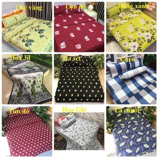 Bộ ga + 2 gối  cotton poly cute 1m6 - 1m8