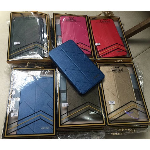 Bao Da Samsung Tab E 9.6 Inch (T560/ T561) Hiệu Lishen Lưng Dẻo Màu Hana case