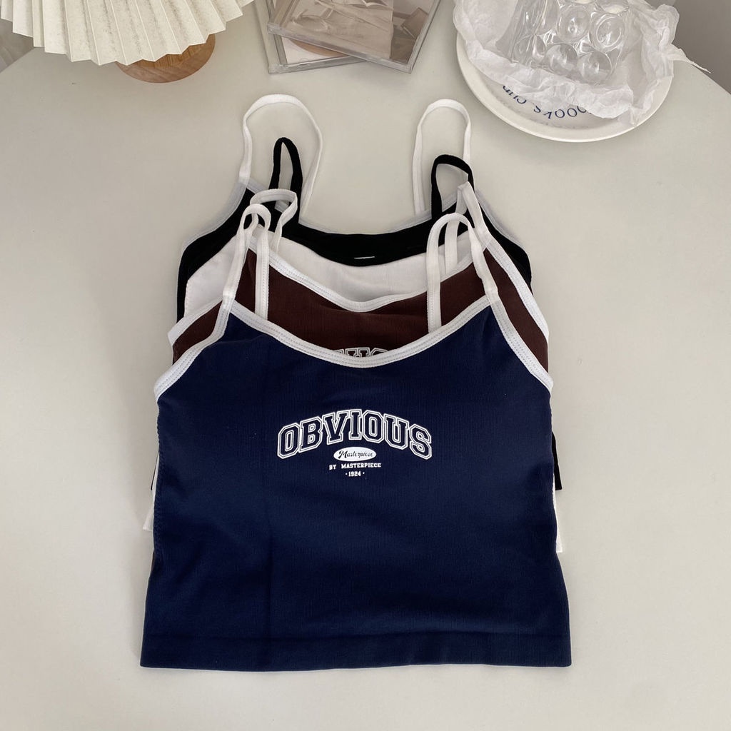 Áo Lót Ống In Họa Tiết Chống Chói Phong Cách Hàn Quốc Dành Cho Nữ