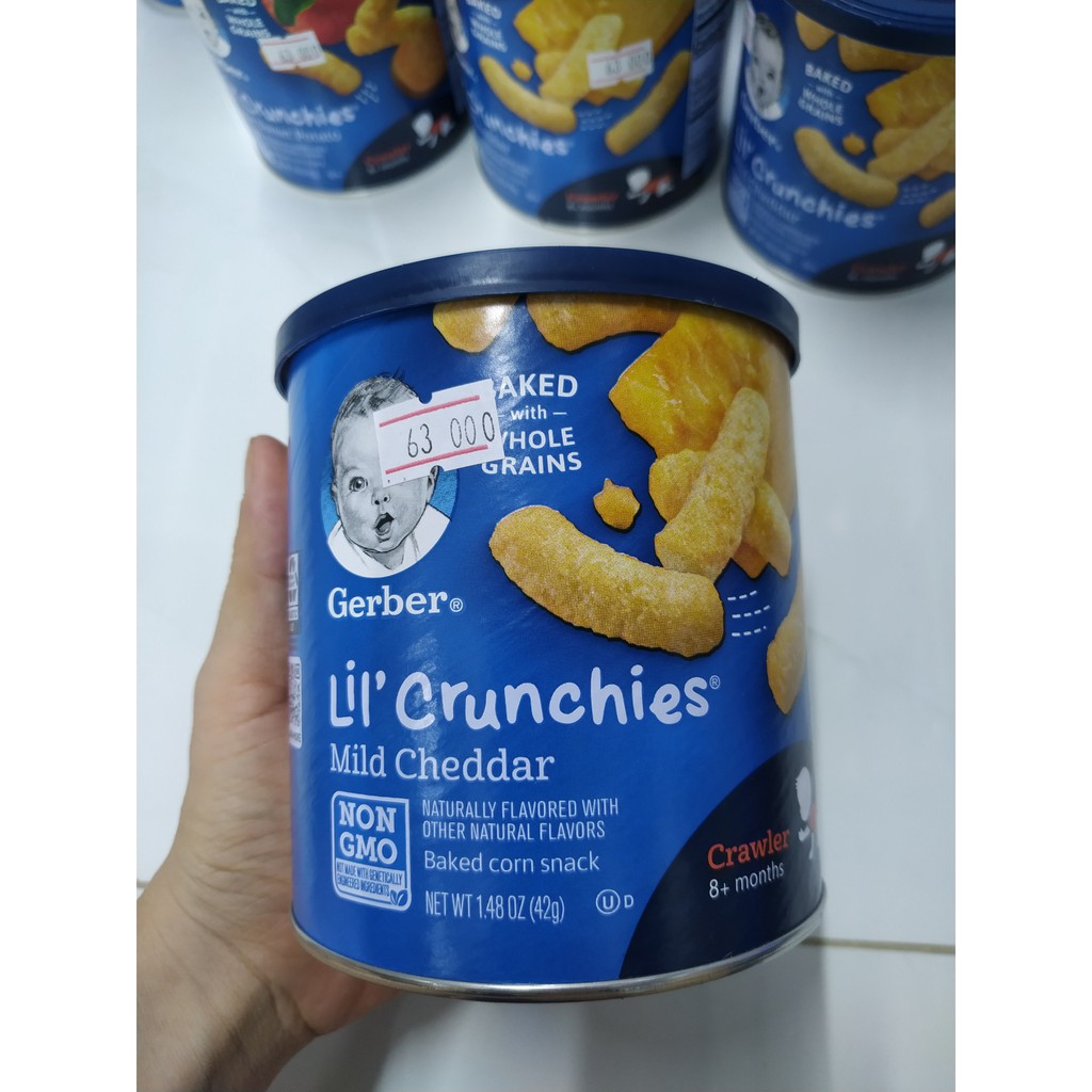 Bánh Ăn Dặm Gerber Non GMO Hình Que