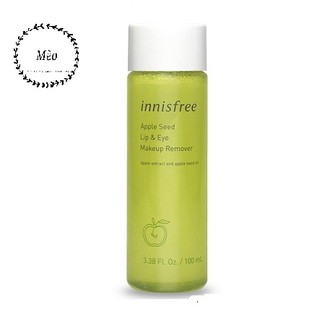 Dầu Tẩy Trang Mắt Môi Táo Xanh Innisfree