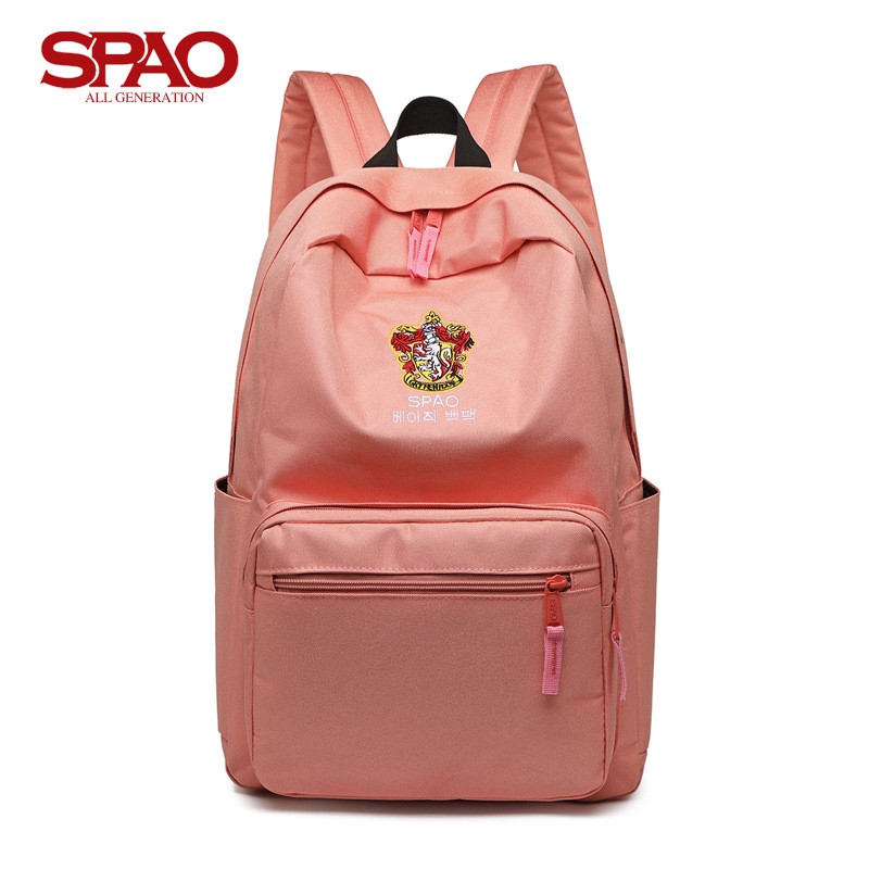 Korea student bag canvas bag cooperation