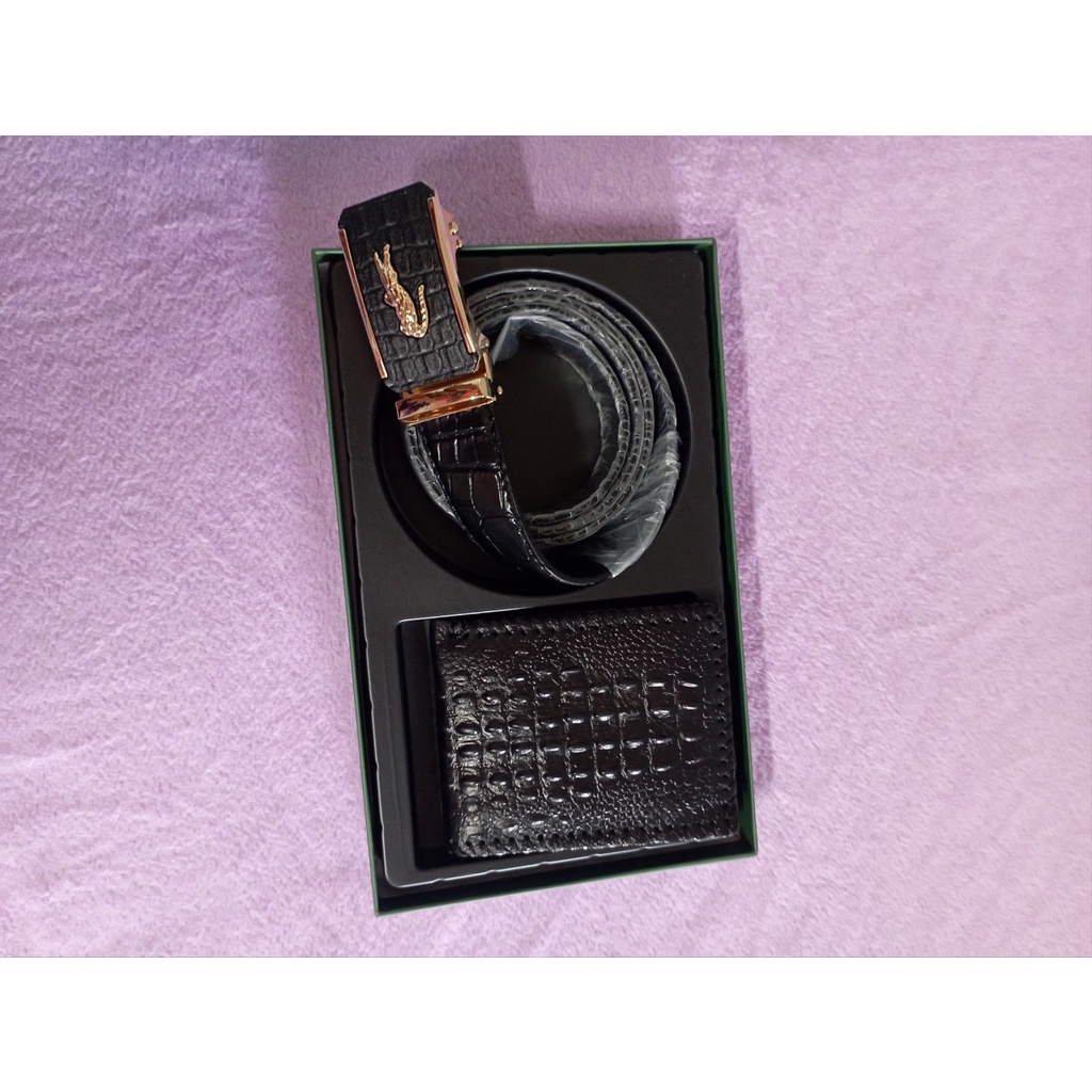 Set dây nịch ví Nam/Combo dây nịch ví Nam Pe.dro