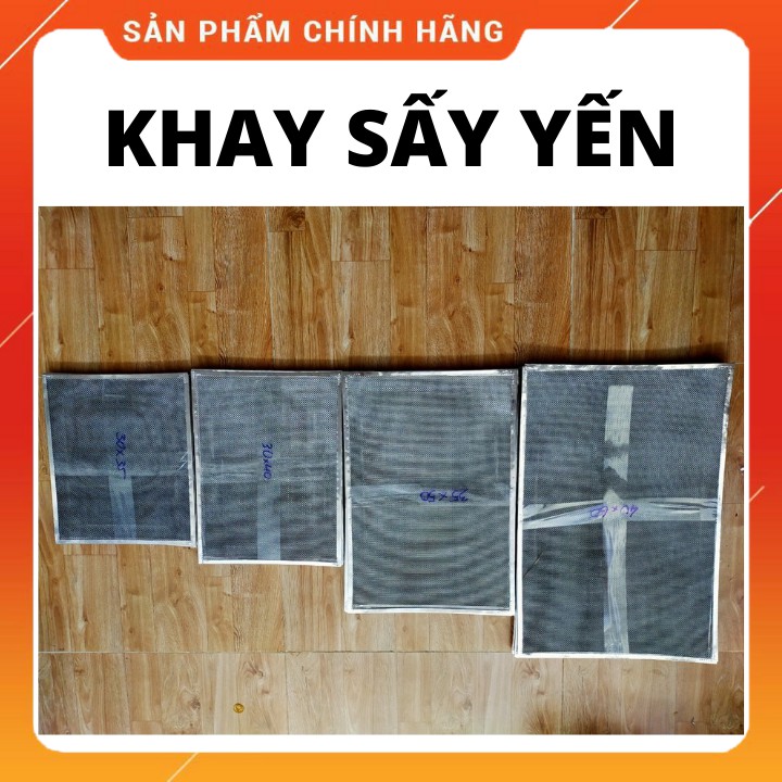 Khay sấy inox dày lót khuôn yến 30x35, 30x40,35x50,40x60