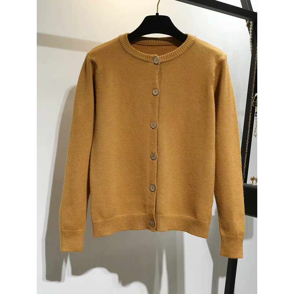 CARDIGAN LEN DỆT KIM MỀM MỊN CỔ TRÒN ( Quảng Châu) | WebRaoVat - webraovat.net.vn