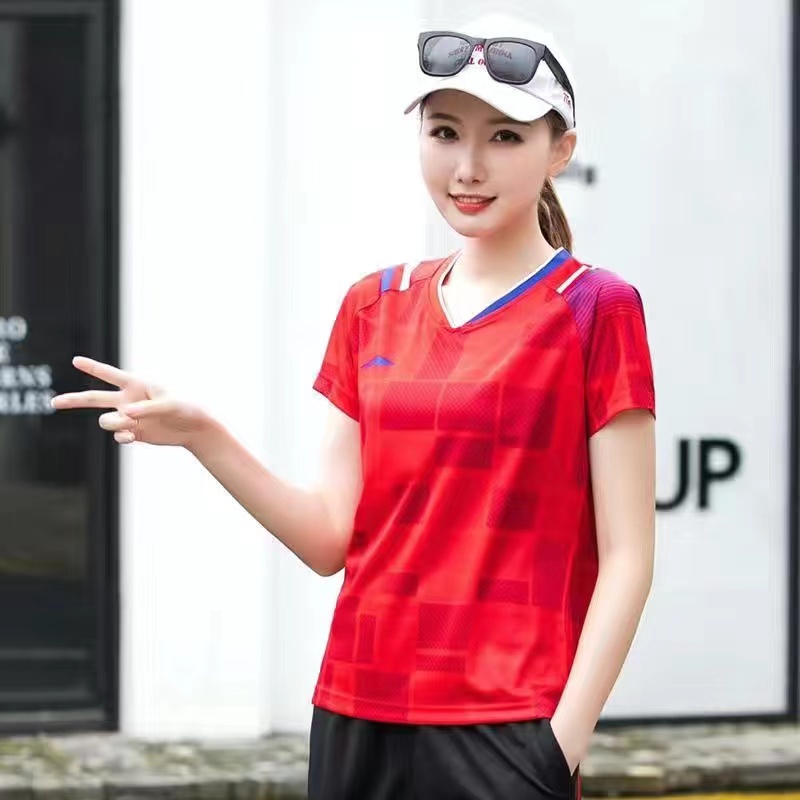 Li Ning Bộ Đồ Thể Thao Cầu Lông Ngắn Tay Thoáng Khí Cho Nam Và Nữ