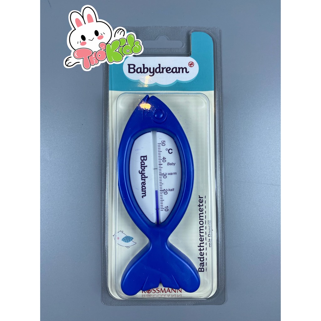 Nhiệt Kế Babydream, Babylove - Dùng Để Đo Nhiệt Độ Nước Tắm Cho Bé Sơ Sinh - Hàng Nội Địa Đức