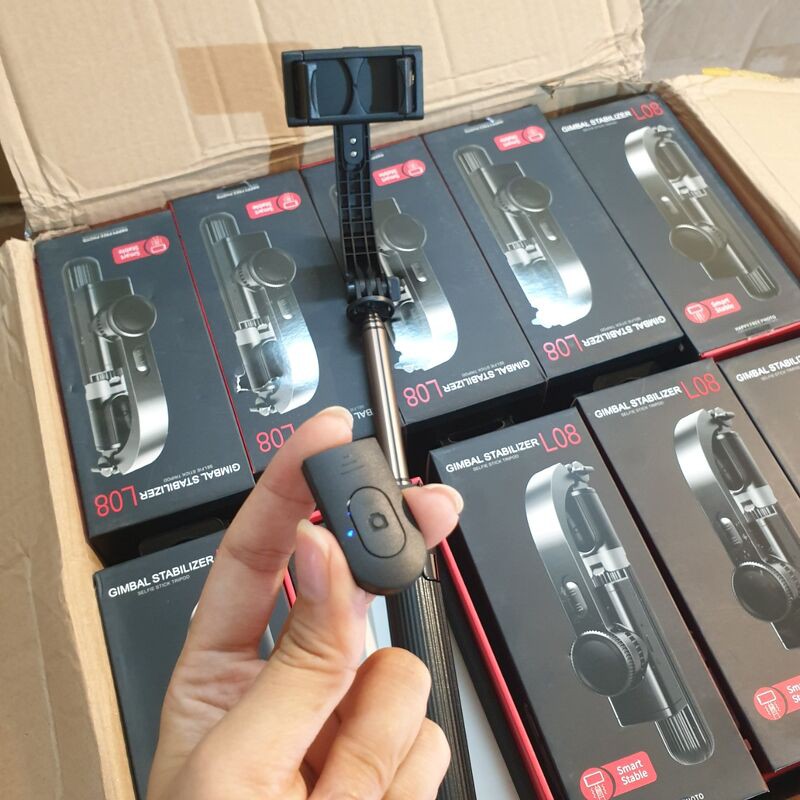 Gậy chống Rung Gimbal Stabilizer L08 ⚡ TẶNG REMOTE ⚡ Gimbal điện thoại quay phim chống rung bắt trọn mọi khoảnh khoắc