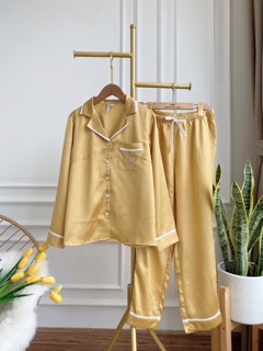 Bộ pijama lụa siêu xinh