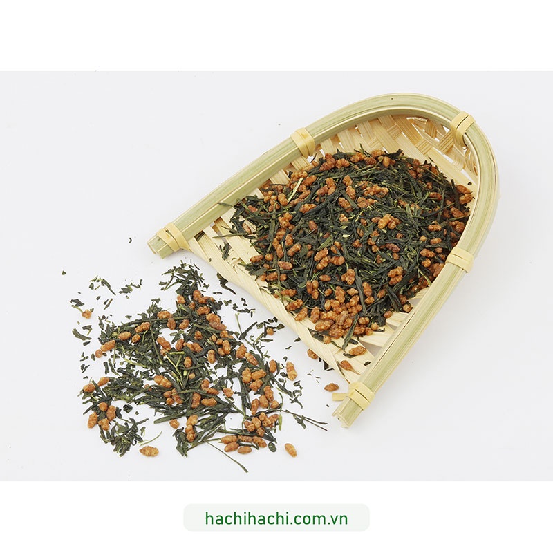 Trà gạo lứt Sencha Genmaicha 200g - Hachi Hachi Japan Shop