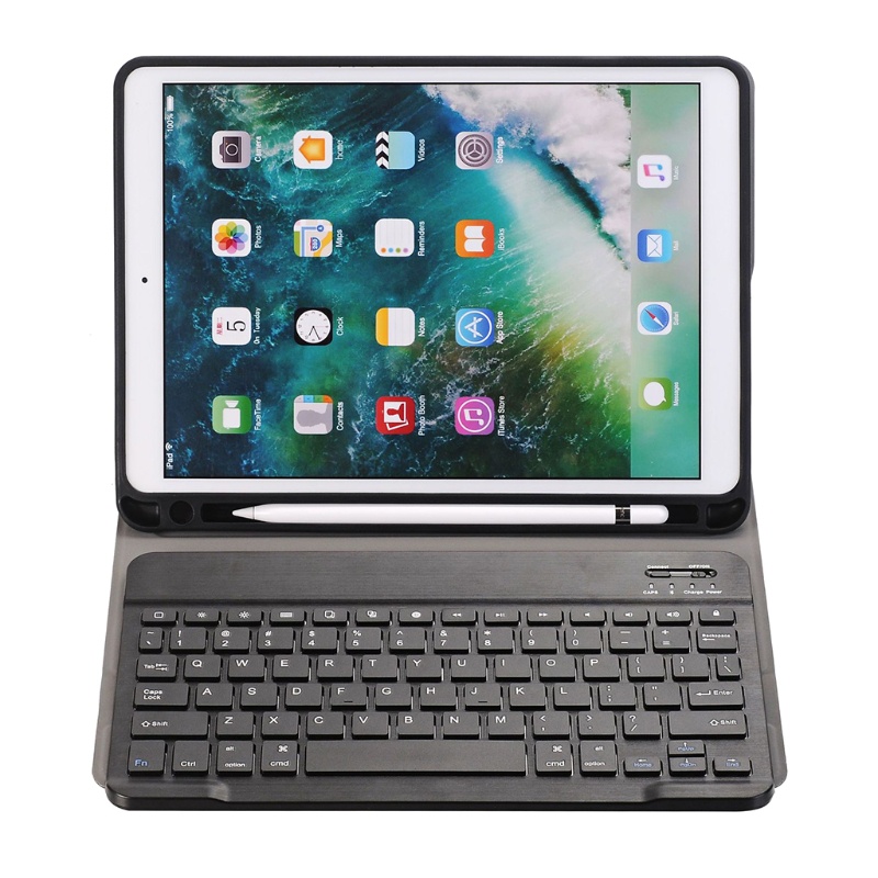 Bao Da Máy Tính Bảng Kèm Bàn Phím Nam Châm Và Ngăn Đựng Bút Cho Ipad Mini 6