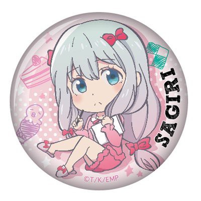 Huy hiệu cài áo IN HÌNH Eromanga Sensei Tác giả đào hoa chibi dễ thương tiện lợi m1