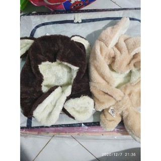 Mũ tai thỏ cho bé