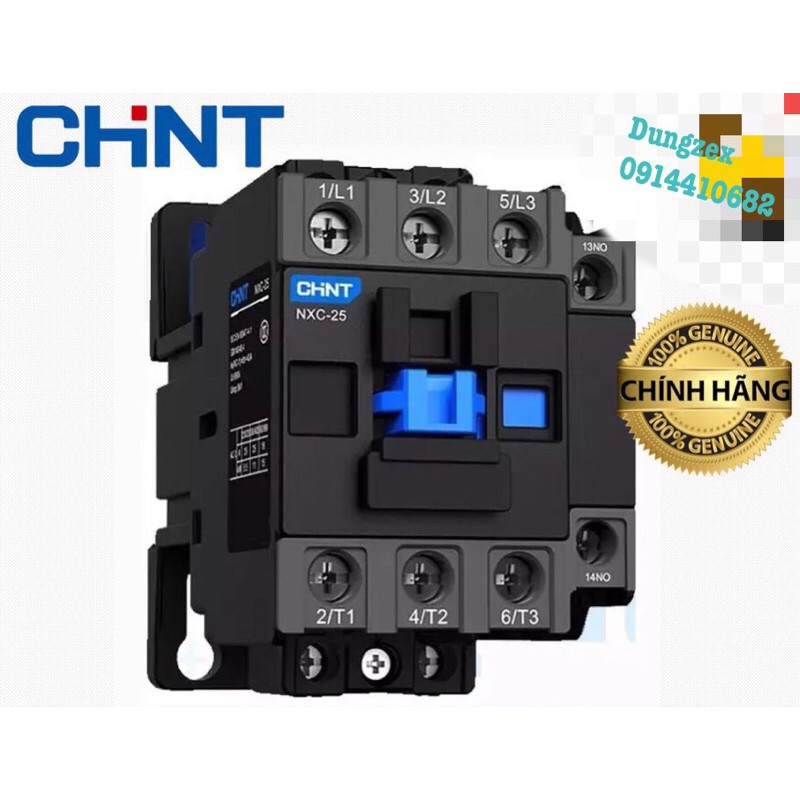 Khởi động từ Chint, rơle nhiệt Chint chính hãng