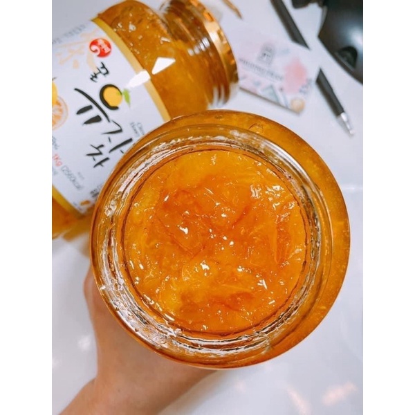 Chanh Ngâm Mật Ong Hàn Quốc Hũ 1kg Giảm Ho Hiệu Quả