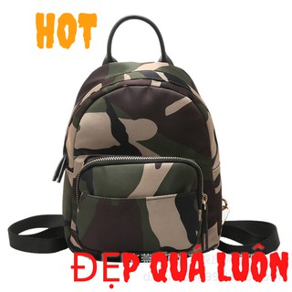 Balo Nữ Mini rằn ri Phong Cách quân đội