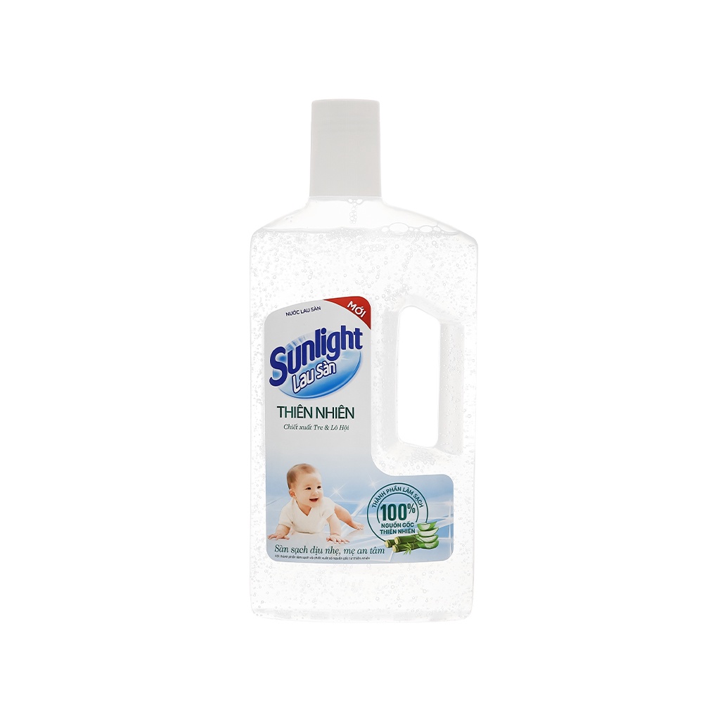 Nước lau sàn Sunlight Thiên Nhiên Chiếc Xuất Tre Và Lô Hội 1kg