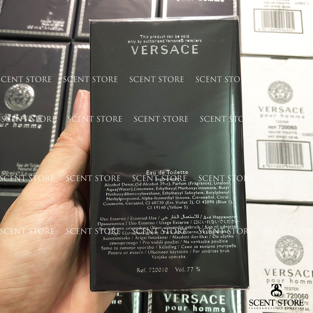 Scentstorevn - Nước hoa Versace Pour Homme Seal, Tester [100ml]