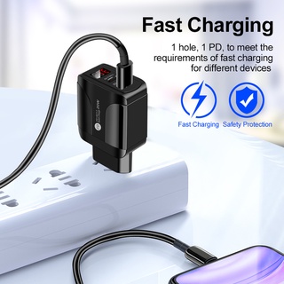 Củ sạc nhanh 2 cổng USB 20w thích hợp cho Iphone/ Android