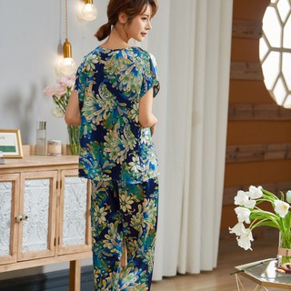 Đồ bộ vải lụa satin mát lạnh mặc nhà