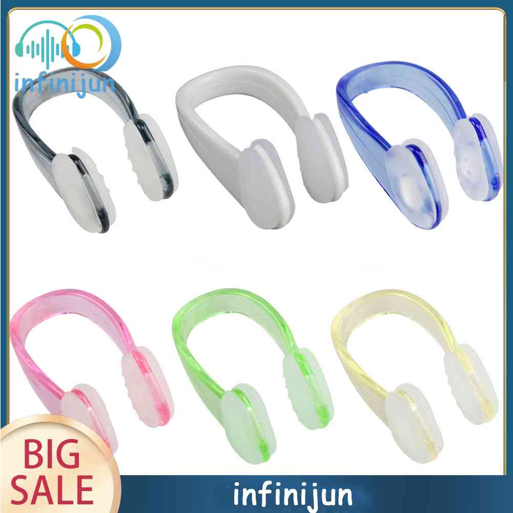 Kẹp Mũi Bằng Silicon Mềm Thoải Mái Tiện Dụng Khi Đi Bơi / Lướt Sóng