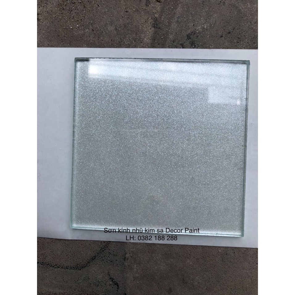 Sơn kính màu chống trầy xước Decor Paint siêu bám dính