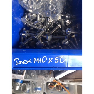 Ốc M10 inox (2,3,4,5,6,7,8,10cm)✏️✏️✏️