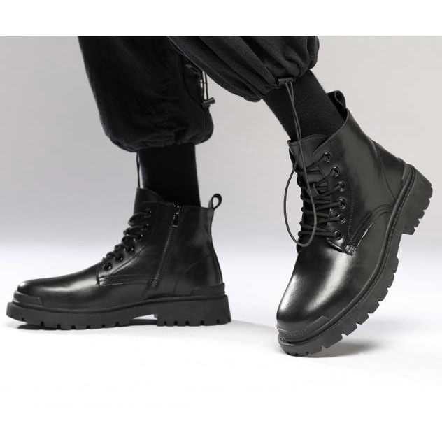 Giày Boot Nam Khóa Kéo MODERNS GN376