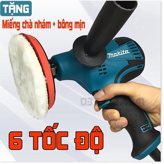Máy đánh bóng ô tô makita gv6010 - máy đánh bóng ô tô, xe máy mini - hàng mớ