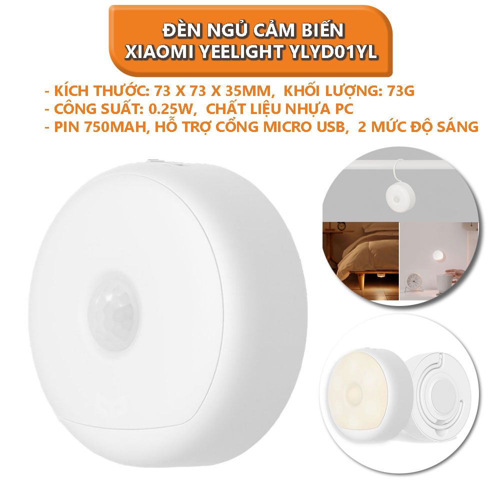 Đèn ngủ cảm biến Xiaomi Yeelight YLYD01YL