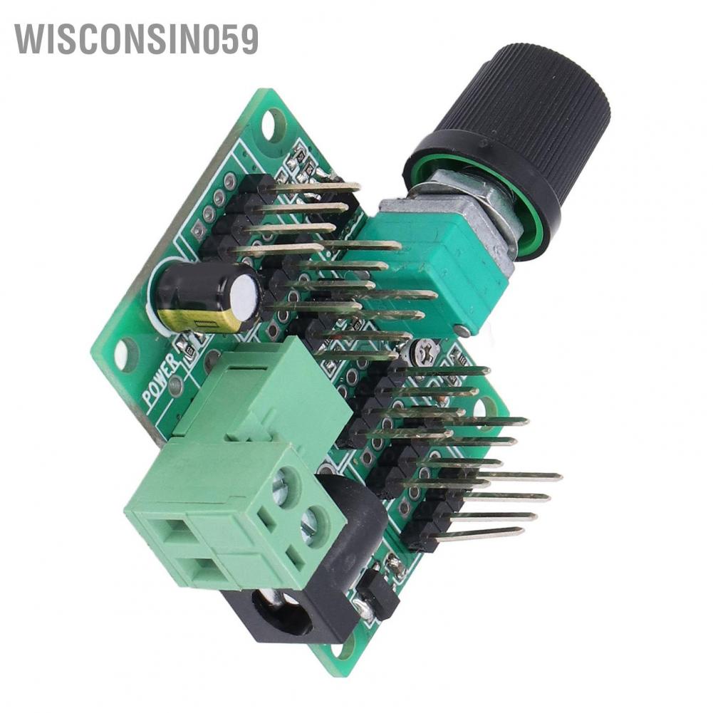 Wisconsin059 USB Fan Speed Controller PWM Regulator Governor Control Module for Cooling FC‑D012‑P006