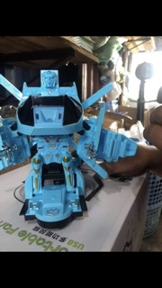 Đồ Chơi Máy Bay Biến Hình Robot Chạy Bin