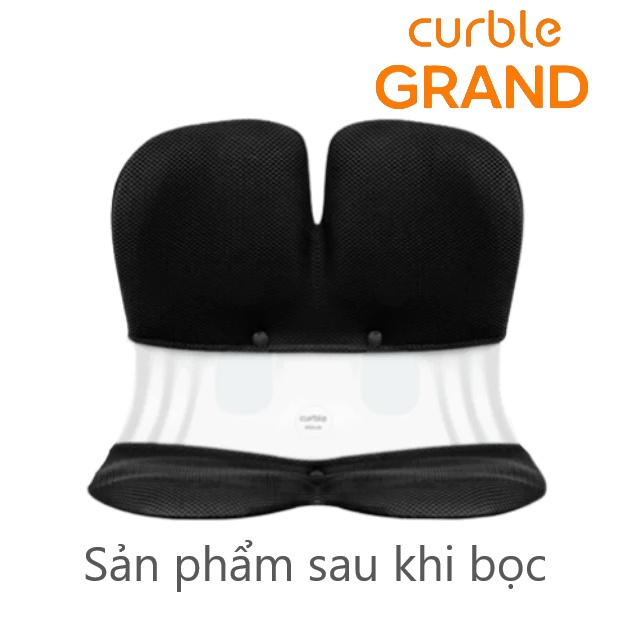 Vỏ bọc dành cho ghế chỉnh dáng chống gù Curble Grand, giúp ngồi êm hơn. Hàng nhập khẩu Hàn Quốc