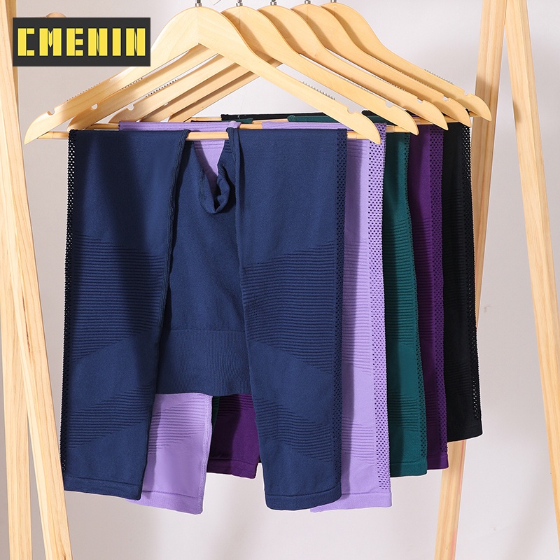 Quần Legging Ngắn Bằng Nylon Chất Lượng Cao Dành Cho Nữ Tập Thể Thao Y0009