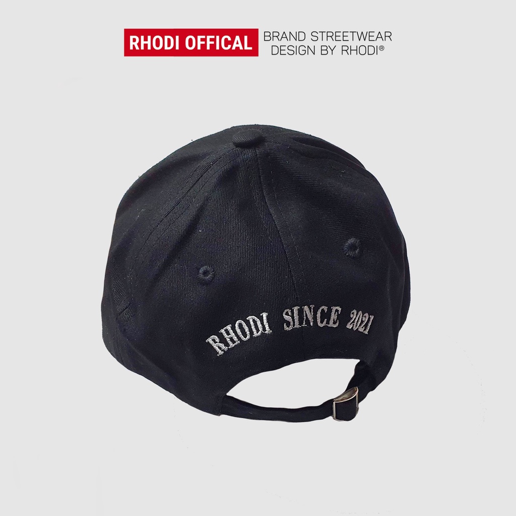 Mũ lưỡi trai localbrand thêu chữ RHODI