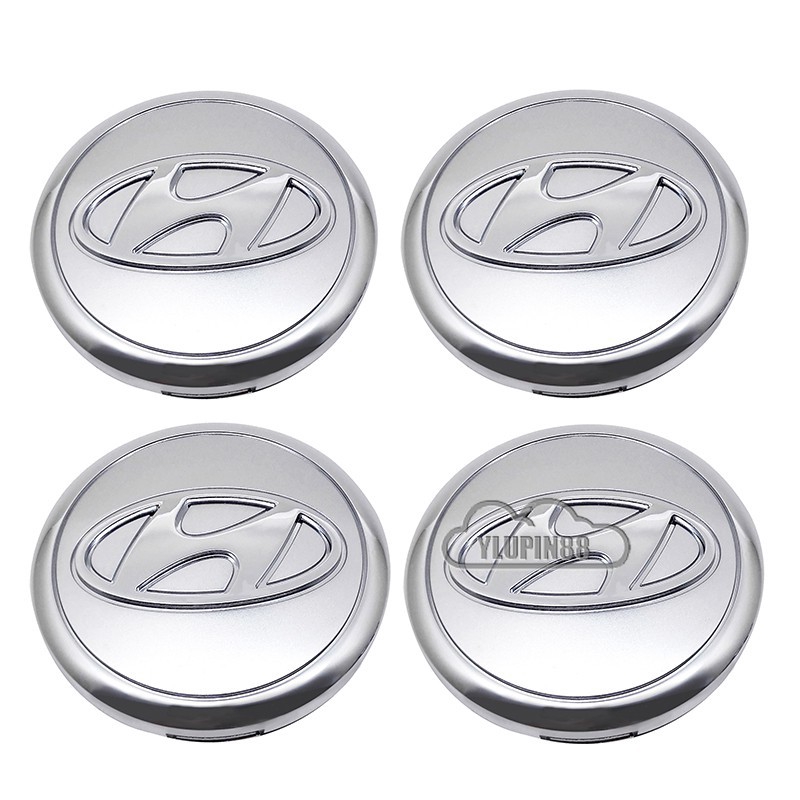 Set 4 Nắp Chụp Mâm Bánh Xe Ô Tô Hyundai Votix Elantra Acision I10 I20 I30 Ix35