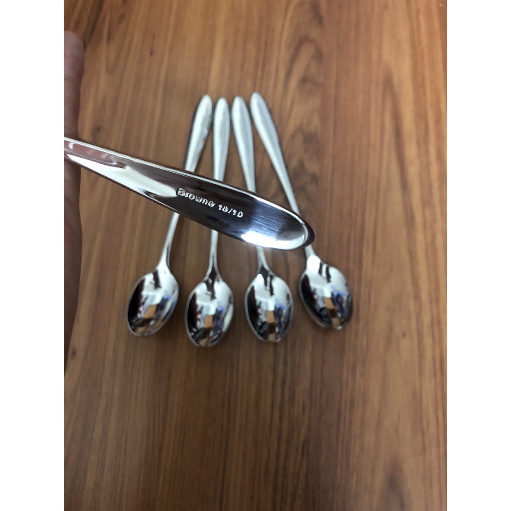 Muỗng chanh, thìa chanh, thìa dài dành cho ly cao inox 304 của hãng BROWNE, GOURMET hàng vnxk