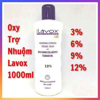 Oxi Trợ Nhuộm Lavox 6%,9%,12% 1000ml