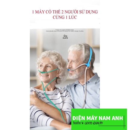 Máy tạo Oxy gia đình SANTAFELL 7 lít, có chức năng tạo Khí dung, thương hiệu pháp