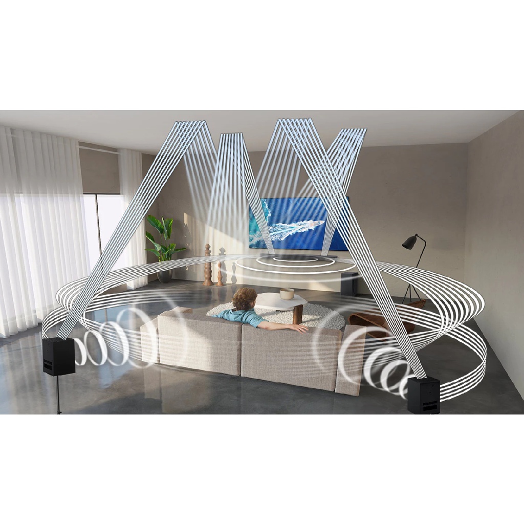 Loa Sounbar Samsung HW-Q950A  Âm Thanh Vòm Chuẩn 11.1.4 kênh