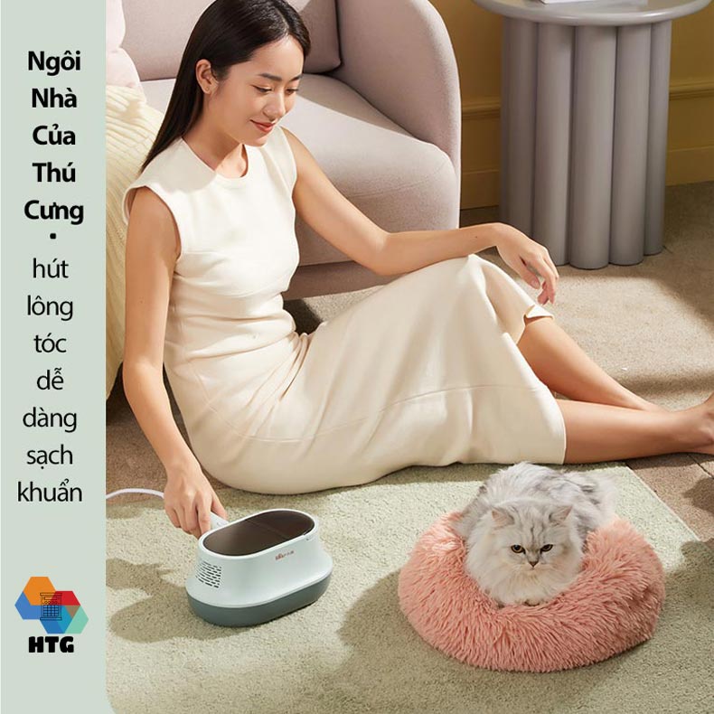 Máy Hút Bụi Diệt Khuẩn Giường Nệm Sofa Bear CMY-B03M1 thế hệ mới, công nghệ khí nóng và kết hợp tinh dầu, chính hãng