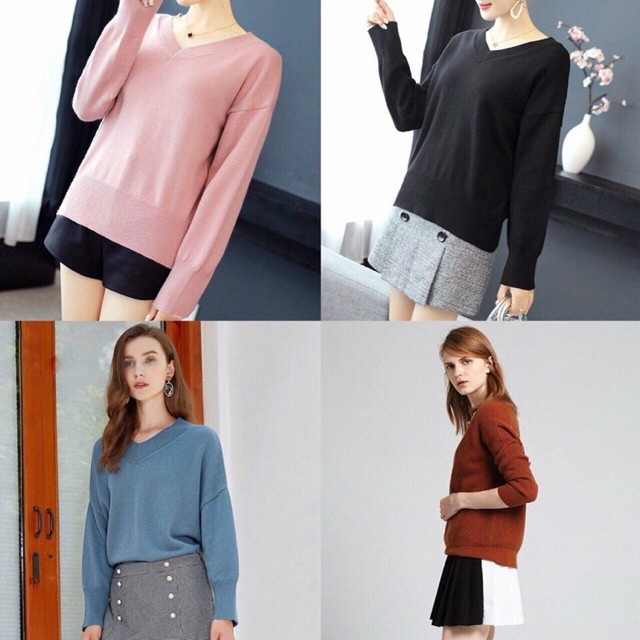 Áo len lông thỏ loại đẹp