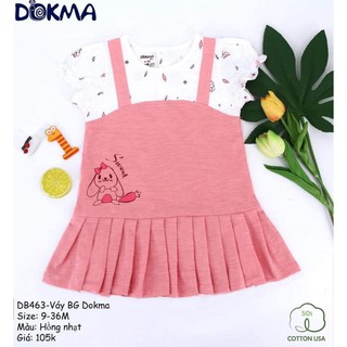 DB462 VÁY LIỀN BÉ GÁI DOKMA 9-36M